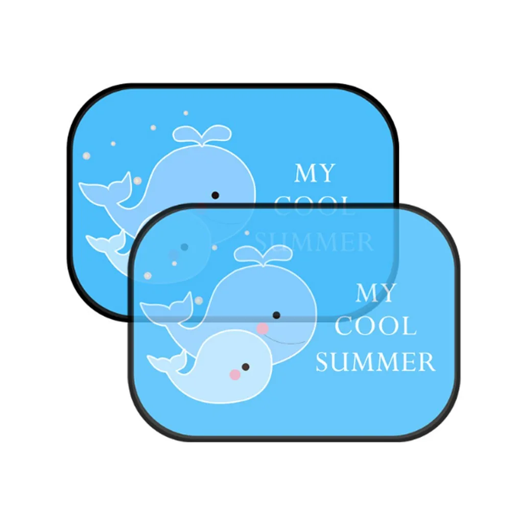 Мультяшный магнитный автомобильный солнцезащитный козырек для боковых окон