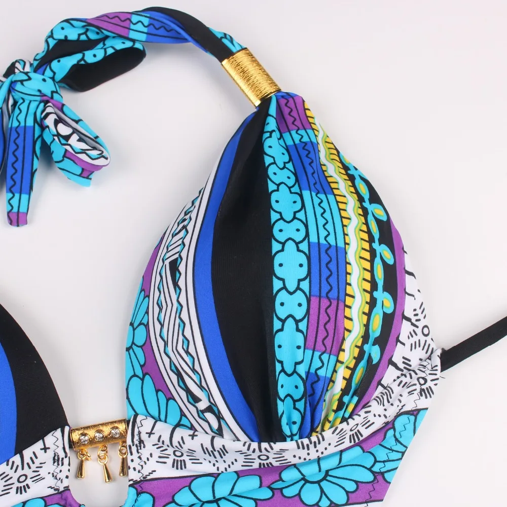 Женский винтажный экзотический цельный купальник в богемном стиле 2019 | Спорт и