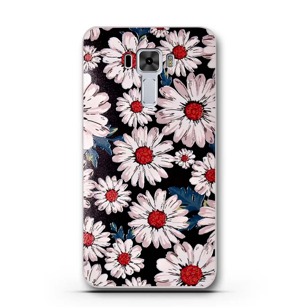 Soft Protector Case for Asus Zenfone 3 Laser ZC551KL Silicone Back Cover For Phone Shell 3D Relief Print | Мобильные телефоны и