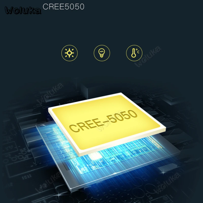 Водонепроницаемый точечный светильник светодиодный 150/200 Вт CREE источник высокой