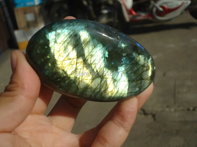 

165g Natural Labradorite Crystal Rough Polished From Madagascar LA1019