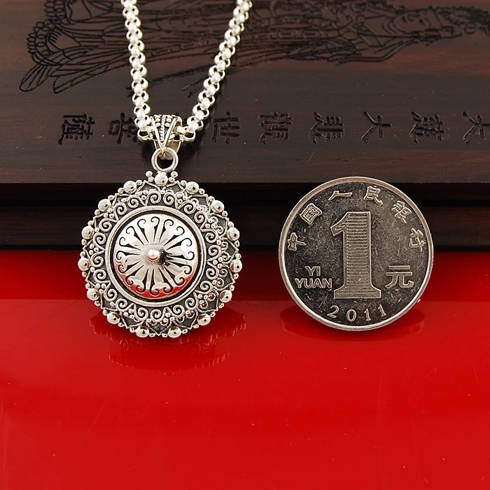 GZ Select style Can open 925 sterling silver pendant male and female necklace jewelry | Украшения и аксессуары