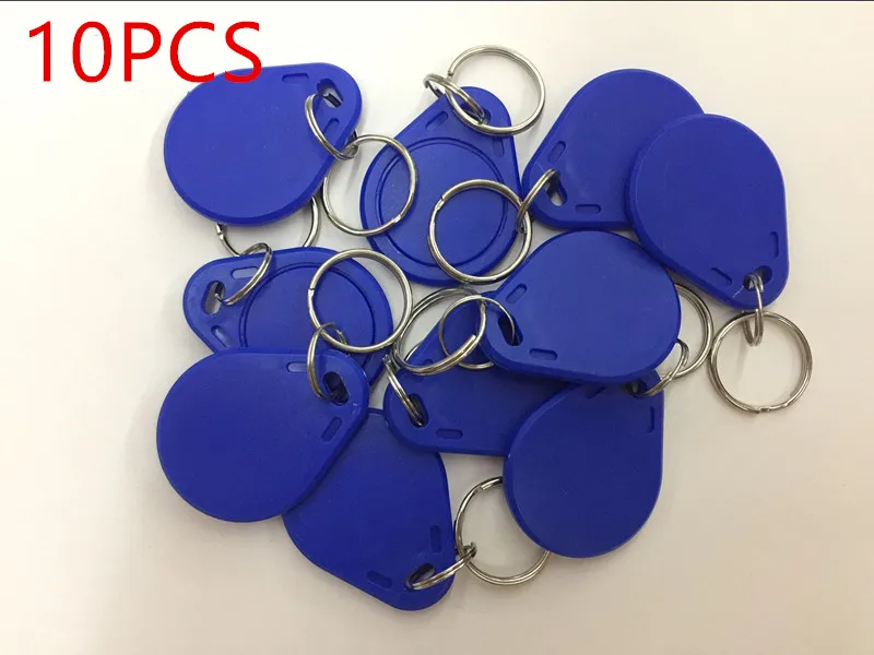 10 шт./лот сменный UID NFC IC тег брелок rfid 1 k S50 13 56 МГц ISO14443A | Электроника