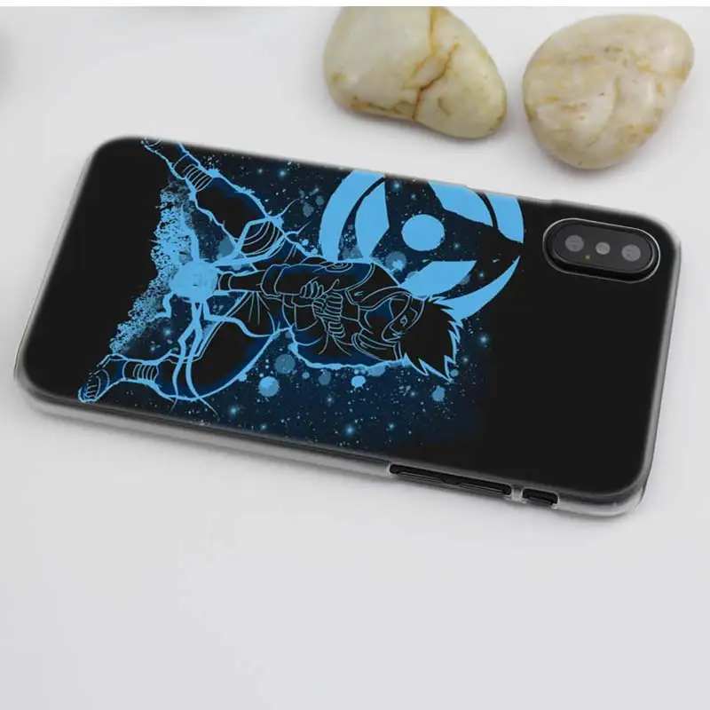 Жесткий пластиковый Чехол Наруто Какаши для iPhone XS Max XR X 10 7 8 6 6S Plus 5S SE 5 4S 4 5C Прозрачный чехол для телефона Coque 11 11Pro Sac