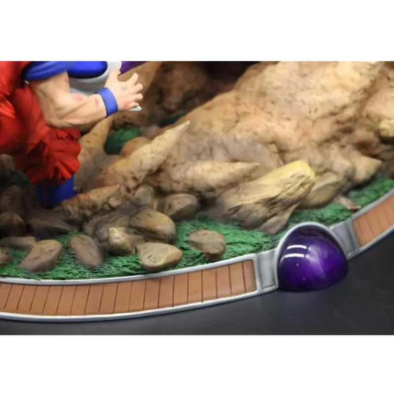 Аниме Dragon Ball Z Cooler VS Son Goku театральная версия тяжелый удар Сон Гоку GK статуя резиновая фигурка героя игрушки Q314