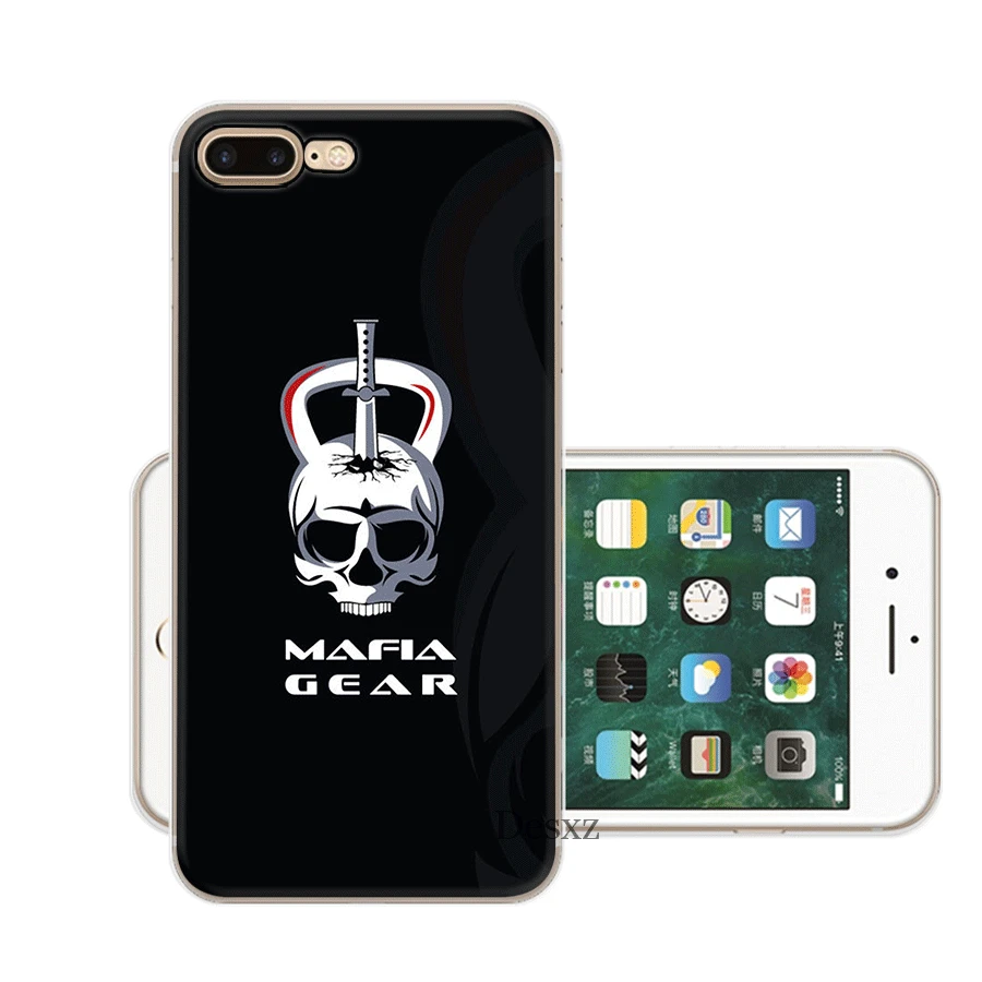 H8 Мобильный твердый корпус для телефона чехол для iPhone 11 Pro X XR XS Max iPhone 6 6s 7 8 Plus 5 5S SE чехол череп - Цвет: H8