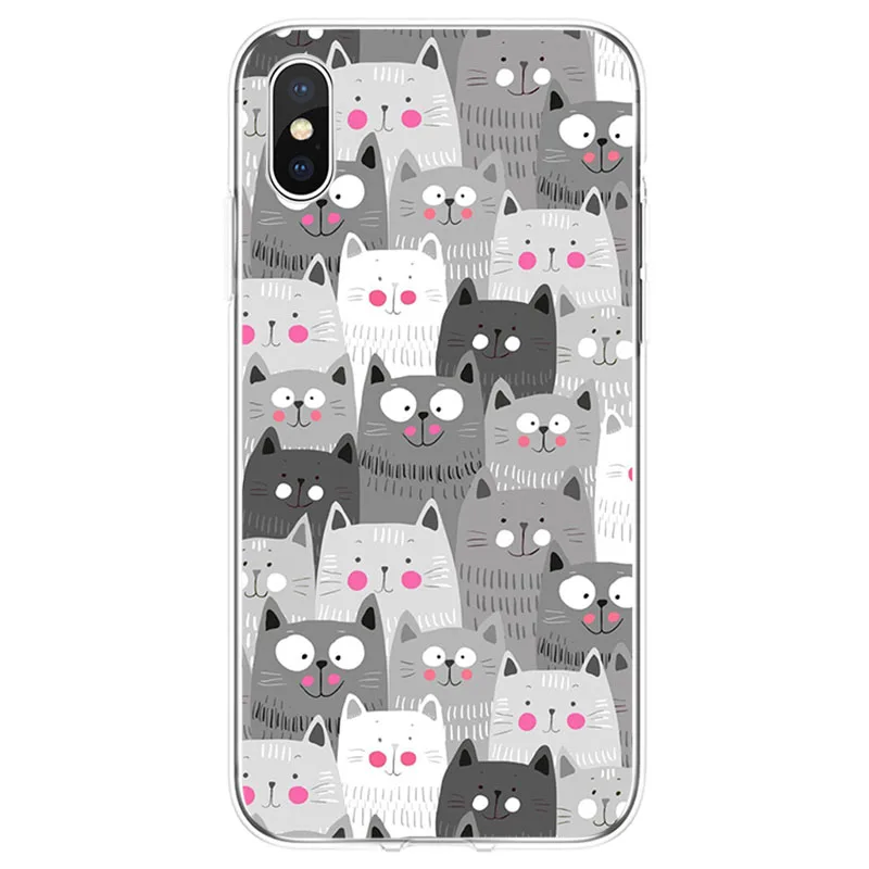 Мягкий силиконовый чехол для iPhone 6 6plus 7 8plus 5 5S 5C SE X XS XR Max | Мобильные телефоны и