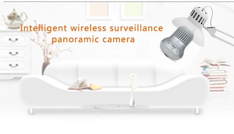 Домашняя secuirty 960 P 1.3MP 360 градусов беспроводные камеры наблюдения с 48 шт. лампочки рыбий глаз 1,44 мм объектив, sn: EC9B-I6