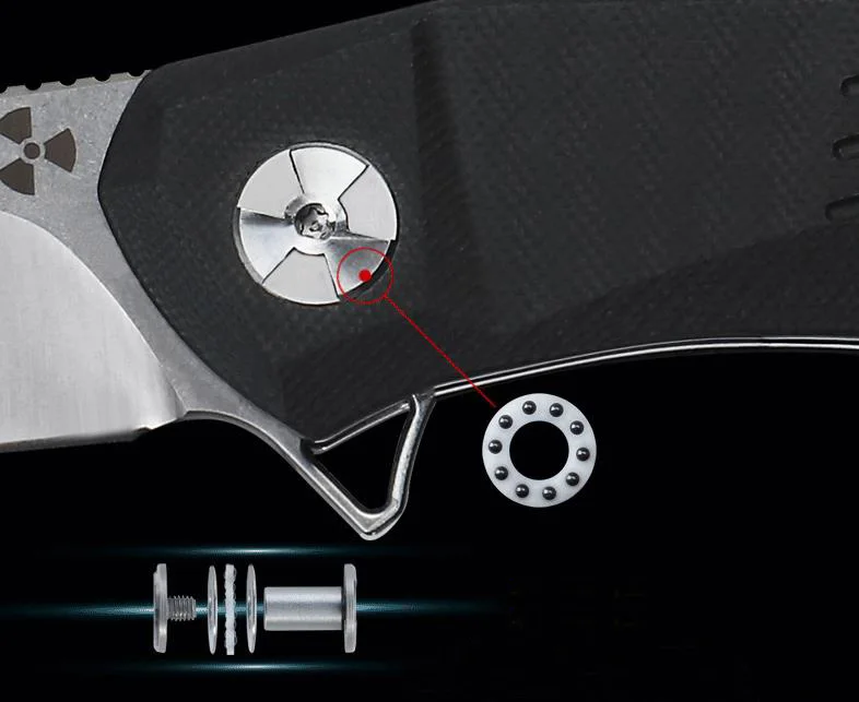 LEMIFSHE JK3217G10 Флиппер D2 стальное лезвие G10+ стальная ручка для отдыха на открытом воздухе Охота Карманный Кухня Фрукты складной нож инструмент