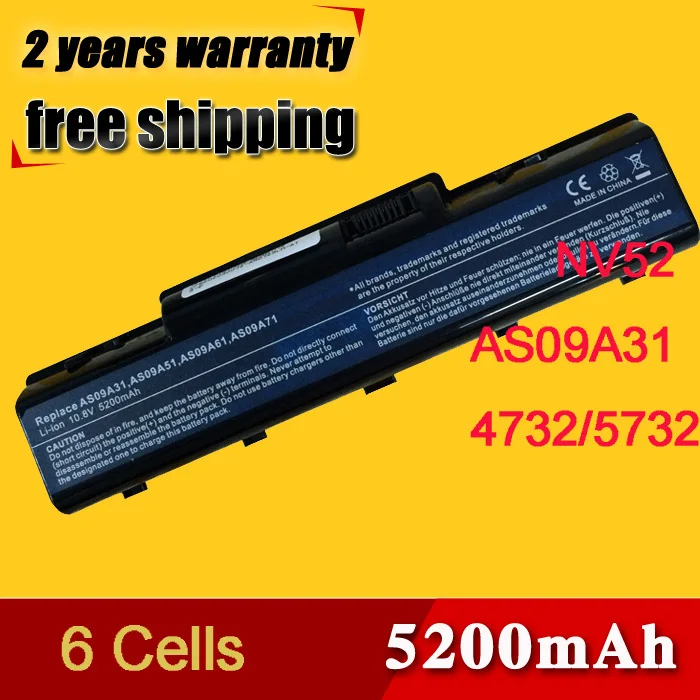 Для Acer Packard Bell Model NEW90 MS2268 MS2273 Battery AS09A41 AS09A51 AS09A31|battery as09a41|batterie as09a31battery for acer |