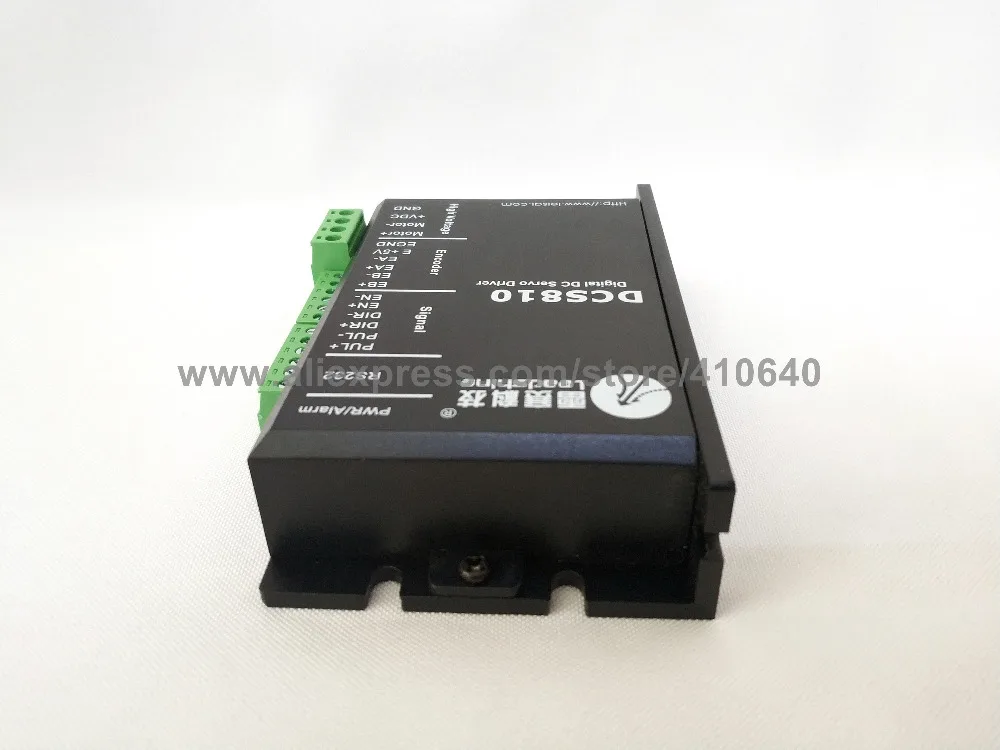 Набор продаж Leadshine DCM50207D 120 Вт Servo Двигатель с DCS810 сервопривод (80VDC 20A) и RS232 тюнинг