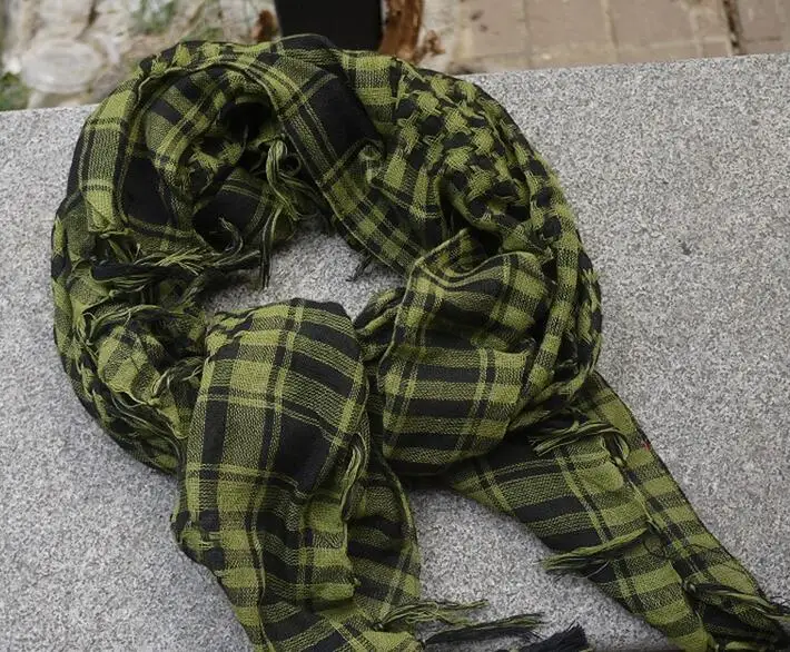 2016 Арабских Shemagh Keffiyeh Шарф Военная Тактическая Шарфы Утолщенной Мотобайк