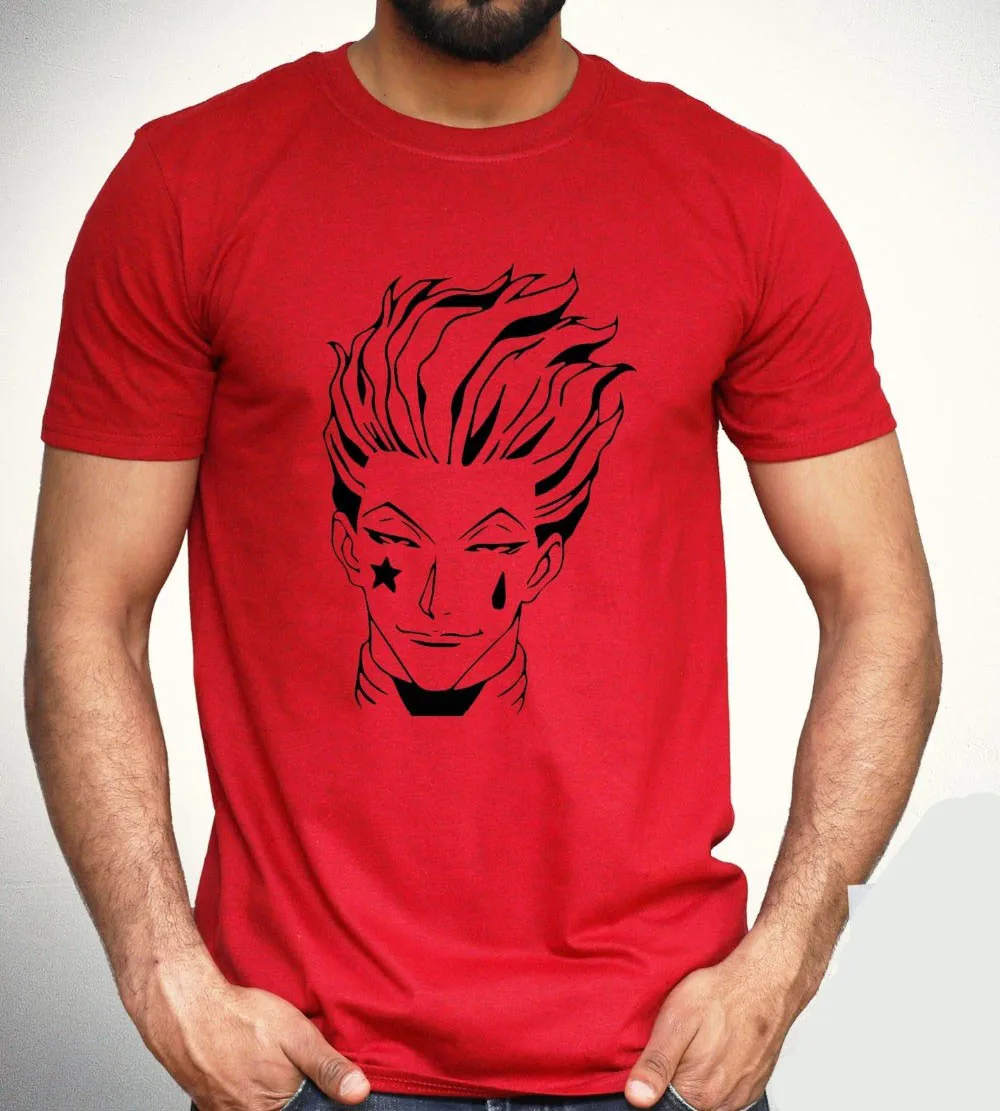 Летняя стильная новая футболка Мужская Hunter x Hisoka Phantom Spider Gon аниме косплей подарок