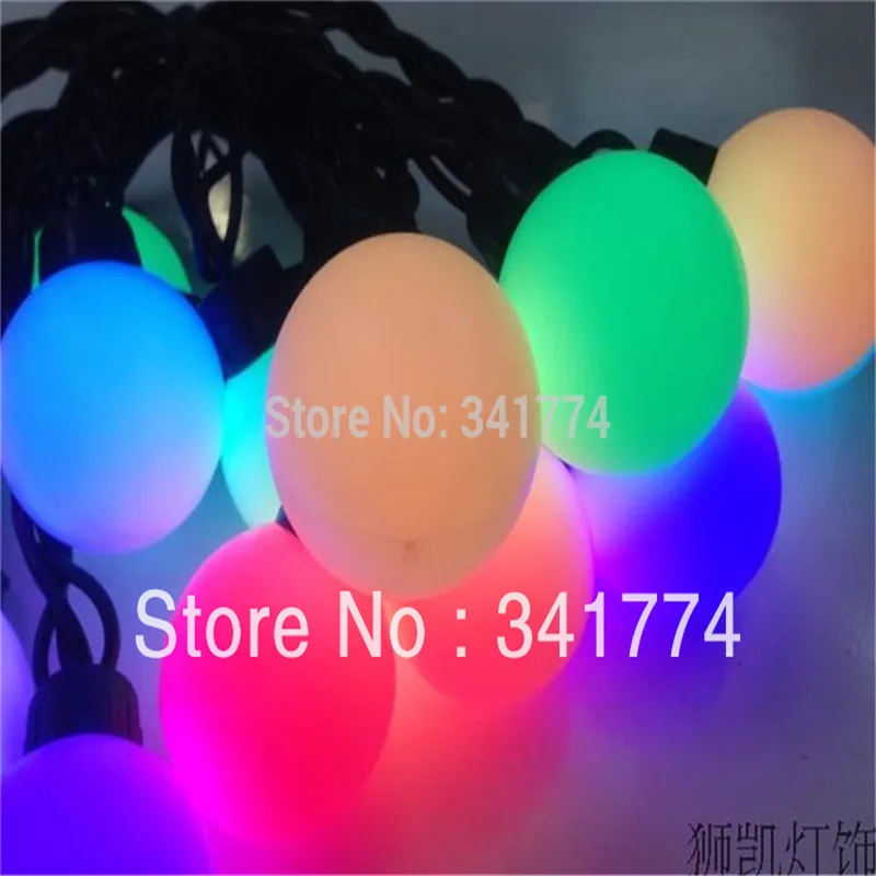 Waterproof Christmas LED String Lights Garland 16ft RGB 40leds Curtain Chandelier home garden outdoor Holiday Wedding luminaria | Освещение