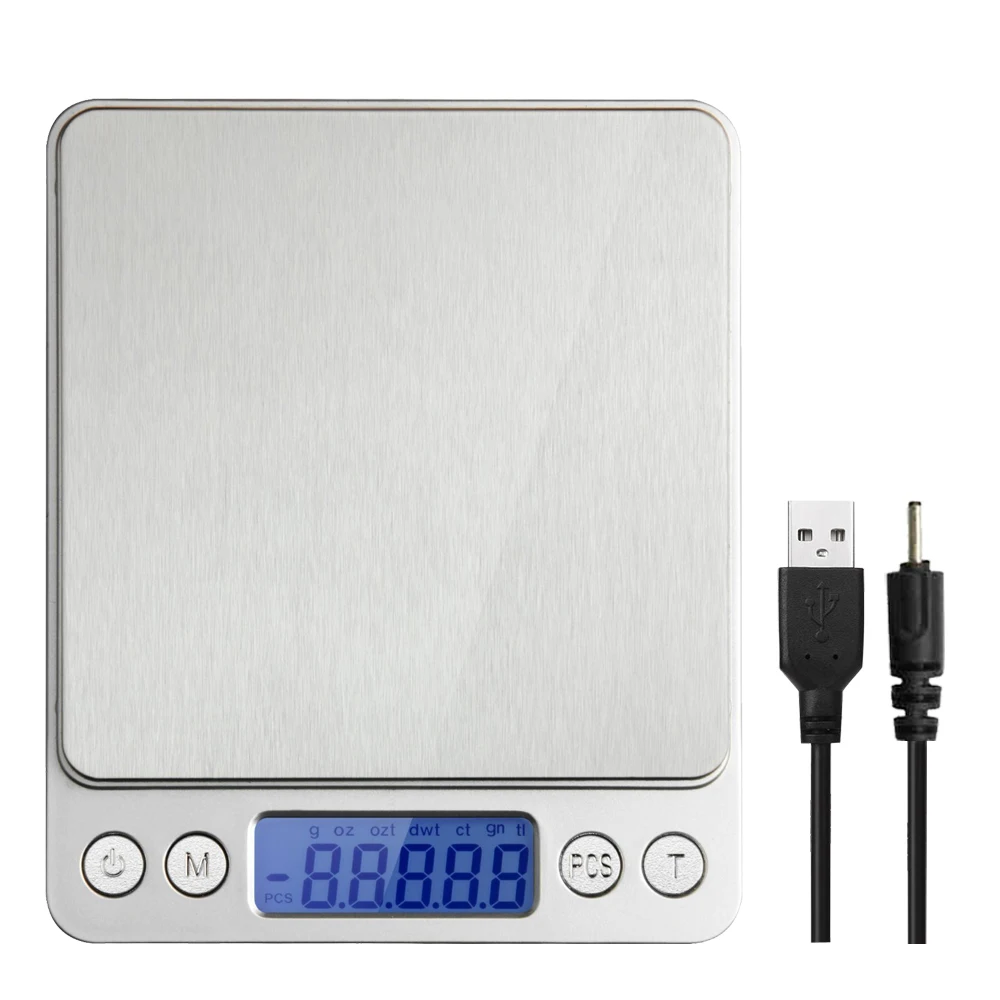 Электронные кухонные весы с питанием от USB 500/0 01 г|jewelry scale|scale jewelryscales weighing |
