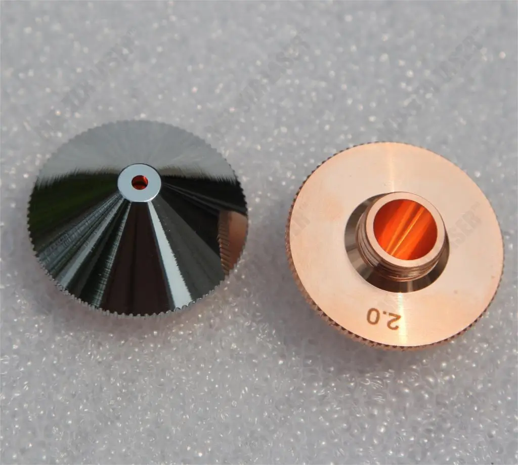 Двухслойная Лазерная режущая головка диаметром 32 мм насадка 1 0 2 5 8 3 4 Lasermech