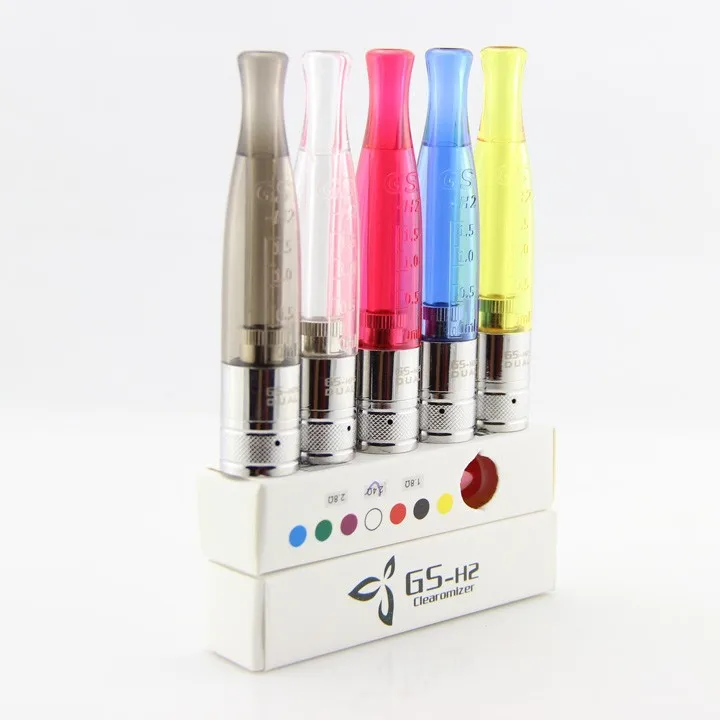 

GreenSound 10 pcs Dual coil GS H2s atomizer replaceable ego ce4 ce5 clearomizer rebuildable atomizer for ego vaporizer e cigaret