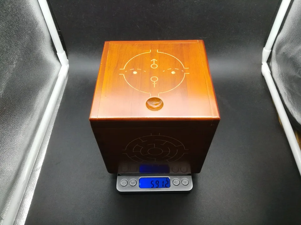 Деревянная жесткая головоломка, коробка, сложная 3D лабиринт, головоломка, игра, игрушка, новинка, монета, копилка, подарок для детей