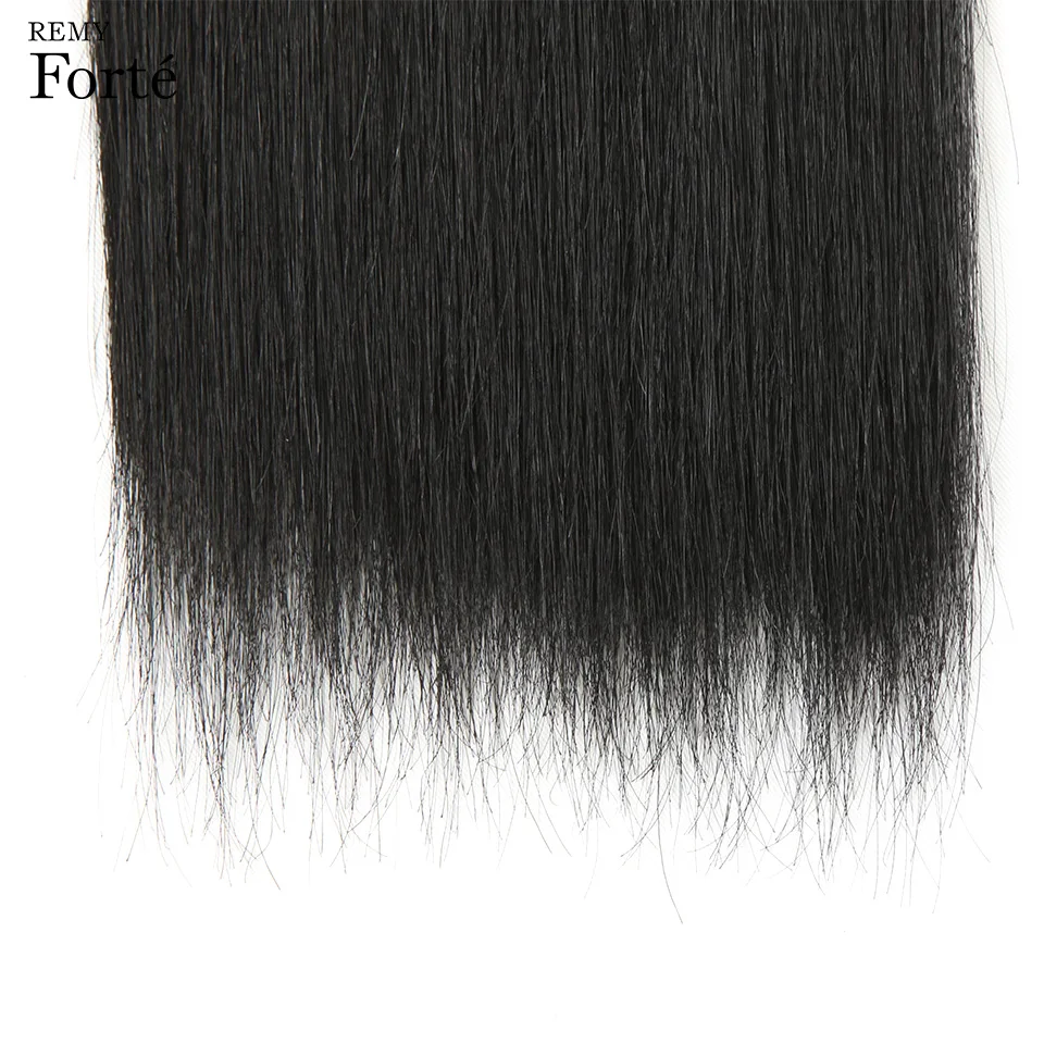 Remy Forte волос бразильское наращивание Weave Связки 10a девственные волосы прямые