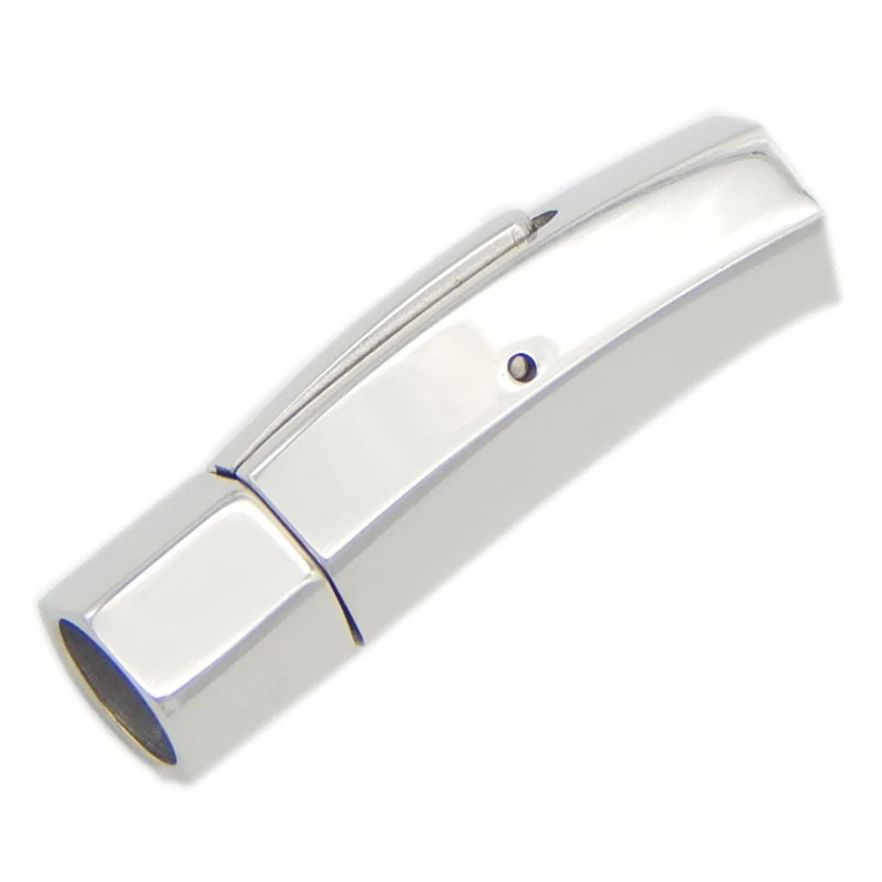 Магнитные застежки с шестигранной стойкой из нержавеющей стали 316L серебристого