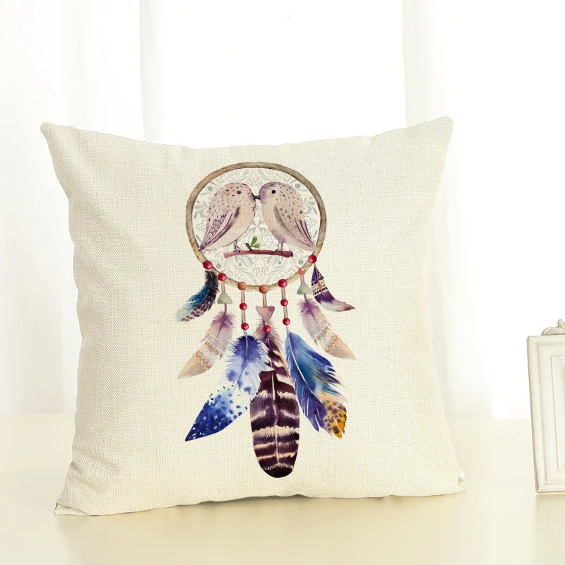 Новый домашний декор серия Ловец снов наволочка льняная Наволочка декоративная