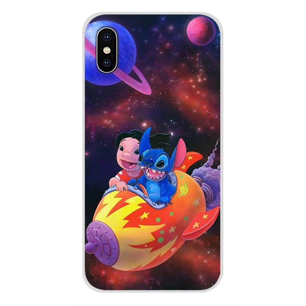 Прозрачные мягкие чехлы для Huawei Nova 2 3 2i 3i Y6 Y7 Y9 Prime Pro GR3 GR5 2017 2018 2019 Y5II Y6II Cool Lilo and stitch