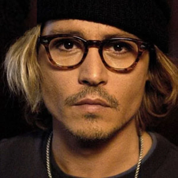 Винтажные мужские и женские очки Johnny Depp в стиле ретро по рецепту оптическая