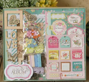 Недавно DIY photo album Deluxe Оптовая Бесплатная доставка |