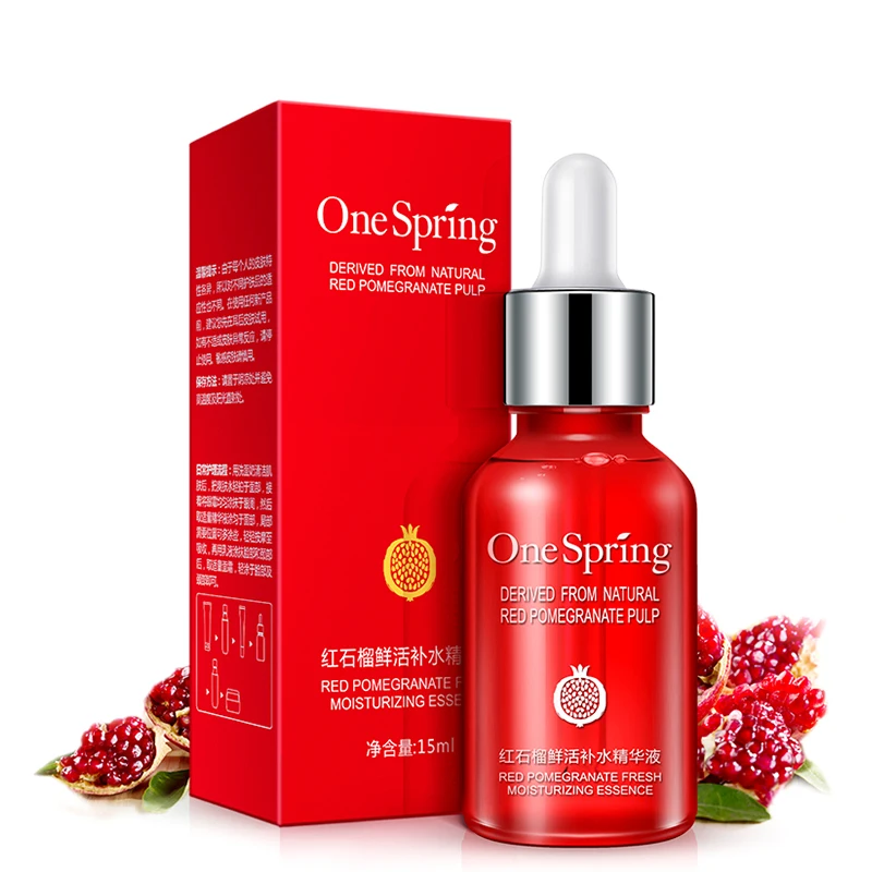 OneSpring увлажняющая эссенция красный гранат сыворотка крем для лица Уход за кожей