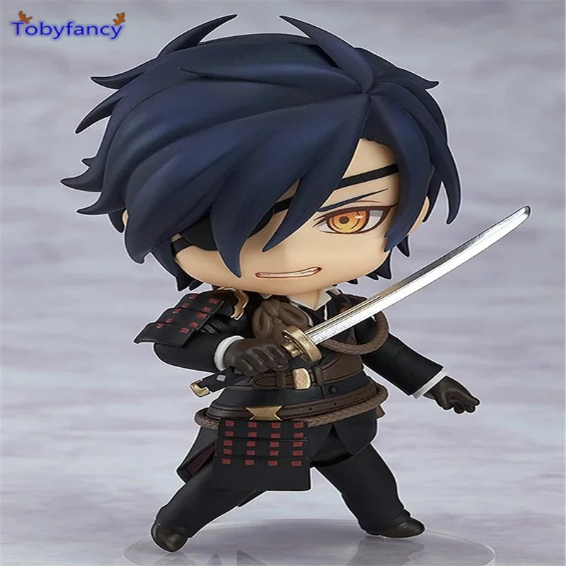 Tobyfancy Touken Ranbu онлайн Фигурки Nendoroid shokudaikiri mitsutada ПВХ 10 см Аниме Коллекция Модель