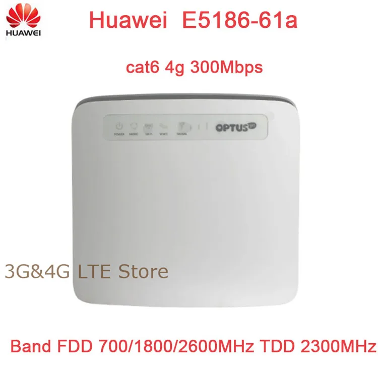 Cat6 4g 300MB Huawei E5186 E5186s-61a LTE wifi роутер lte cpe 3g dongle pk e5170 b880 b890 e5172 b593 | Компьютеры и офис