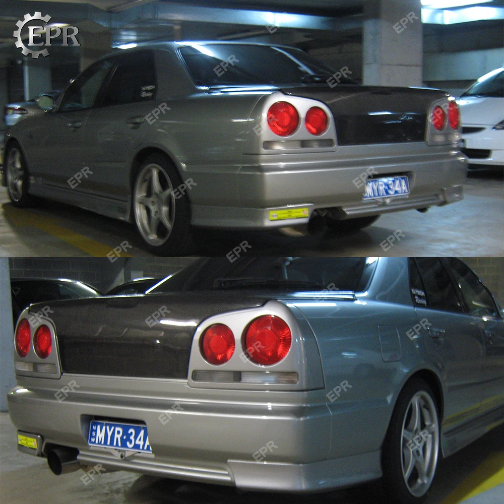 Для Nissan Skyline R34 GTR GTT углеродное волокно OEM комплект кузова багажника авто тюнинг