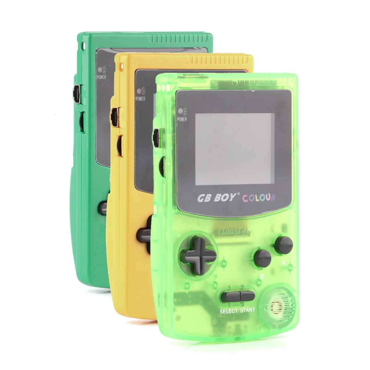 GB Boy Colour Color Handheld Game Player Portable Classic Console Consoles With Backlit 66 Built-in Games battery | Электроника