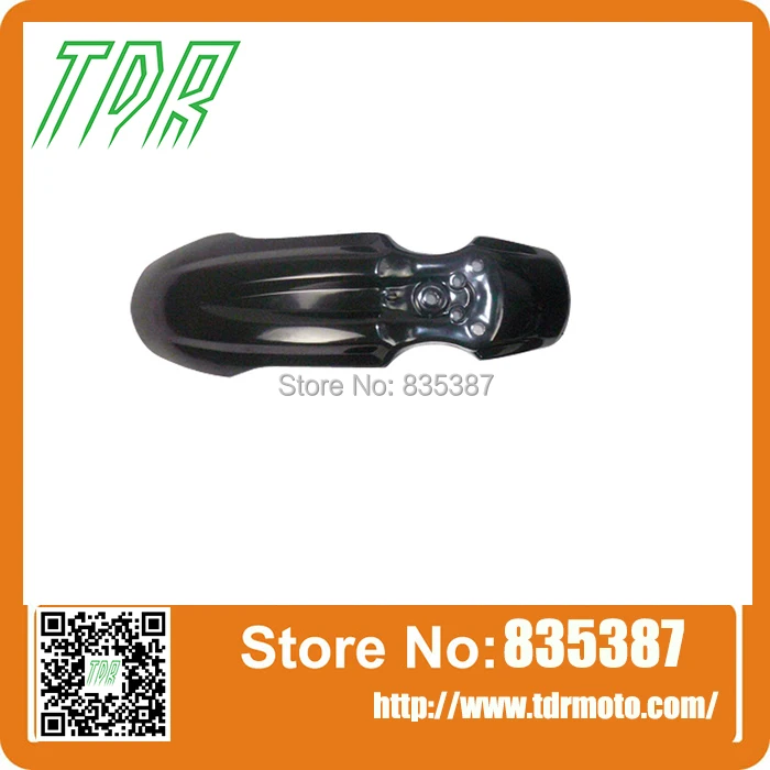 

1PCS CRF50 CRF 50 PLASTIC mud plates front Black