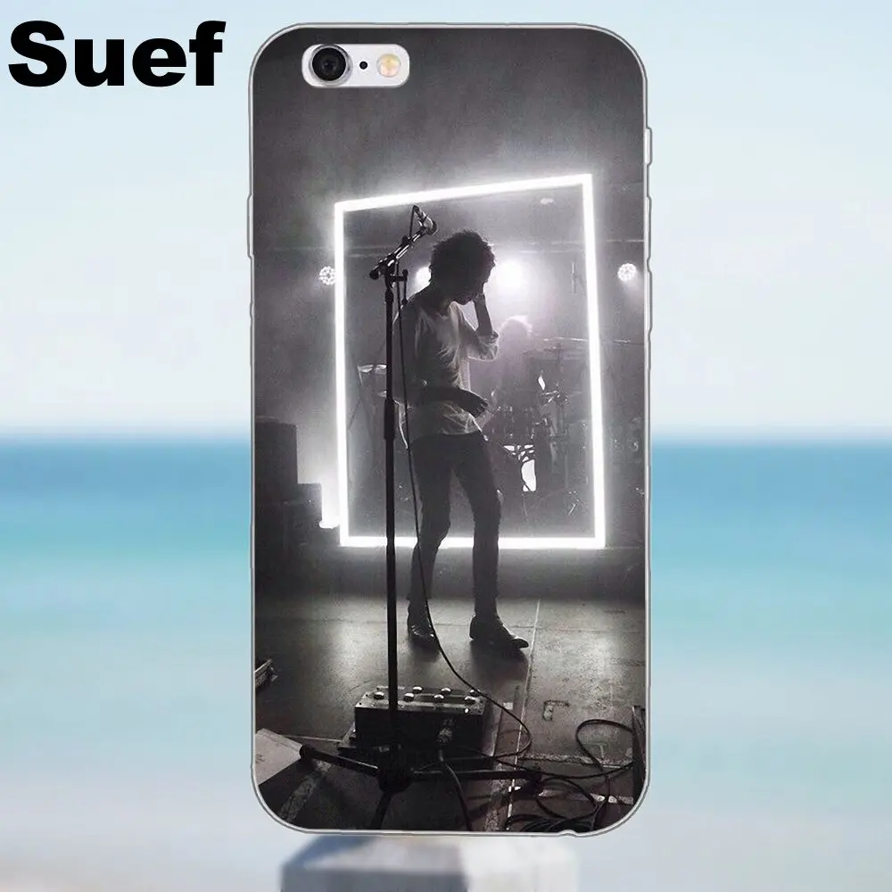 Для iPhone X 4 4S 5 5S 5C SE 6 6S 7 8 Plus Samsung Galaxy A3 A5 J1 J3 J5 J7 2016 2017 мягкий узор город 1975 текст Tumblr|for