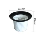 Моющийся мешок для пыли для промышленных пылесосов Jieba 15L 30L, тканевый, запасные части