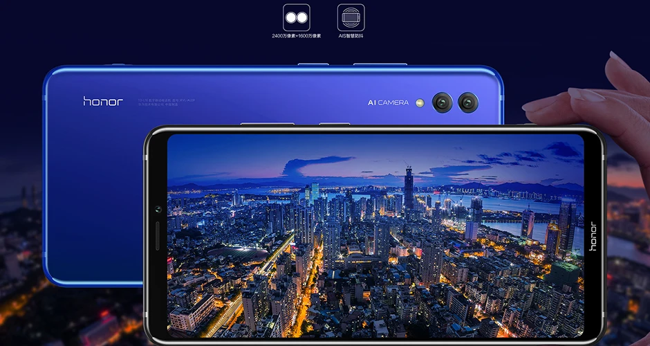 Honor Note 10, мобильный телефон Kirin 970, четыре ядра, мобильный телефон, две sim-карты, 6,95 дюймов, Android 8,1, отпечаток пальца, ID, NFC