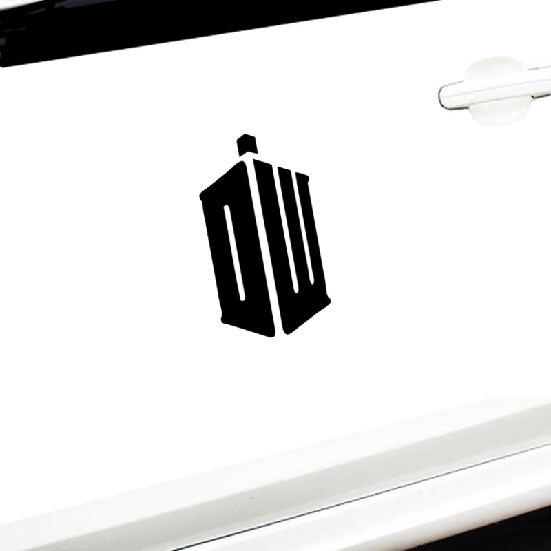 Британский ТВ шоу Dr Who DW Tardis виниловая наклейка на окно автомобиля D069|Наклейки