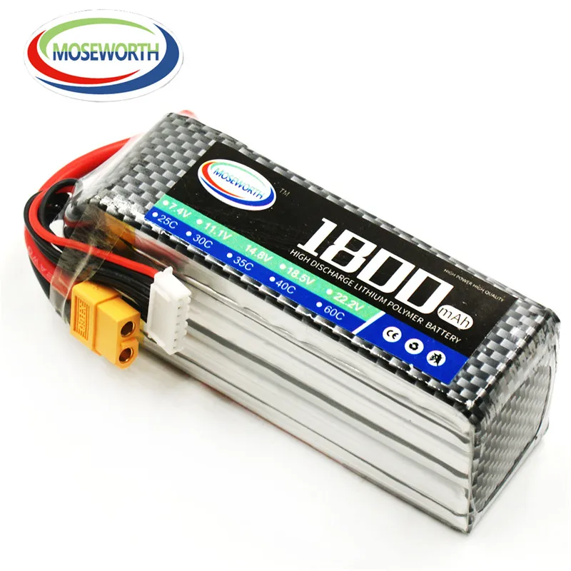 5S 18 5 V 1800 мА/ч 60C Батарея Lipo для RC вертолет Дрон самолет Квадрокоптер автомобиль