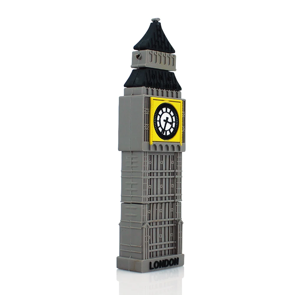 CHYI Эйфелева Башня Биг Бен накопитель флеш карта 16 ГБ London Tour USB Флешка 32 Гб флешки 4 8