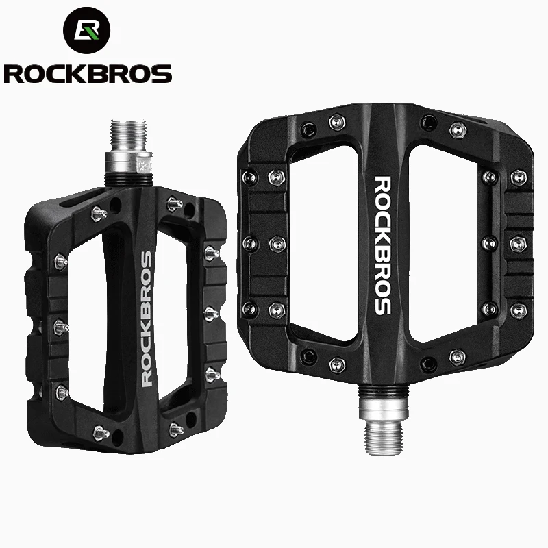 ROCKBROS Велоспортные MTB велосипедные педали Сверхлегкие уплотнение подшипников