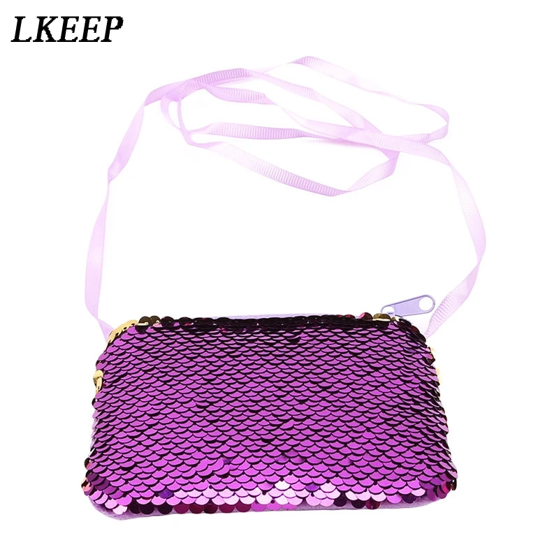 Женский блестящий кошелек с блестками клатч для денег держатель хранения