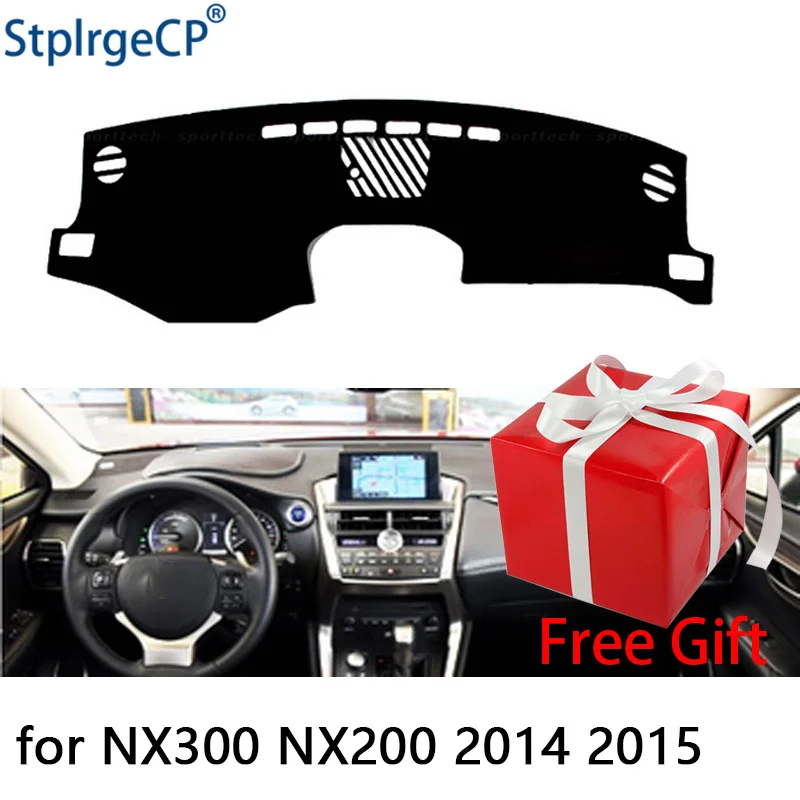 

for lexus NX300 NX200 2014 2015 dashboard mat Protective pad Shade Cushion Pad interior sticker car styling accessories