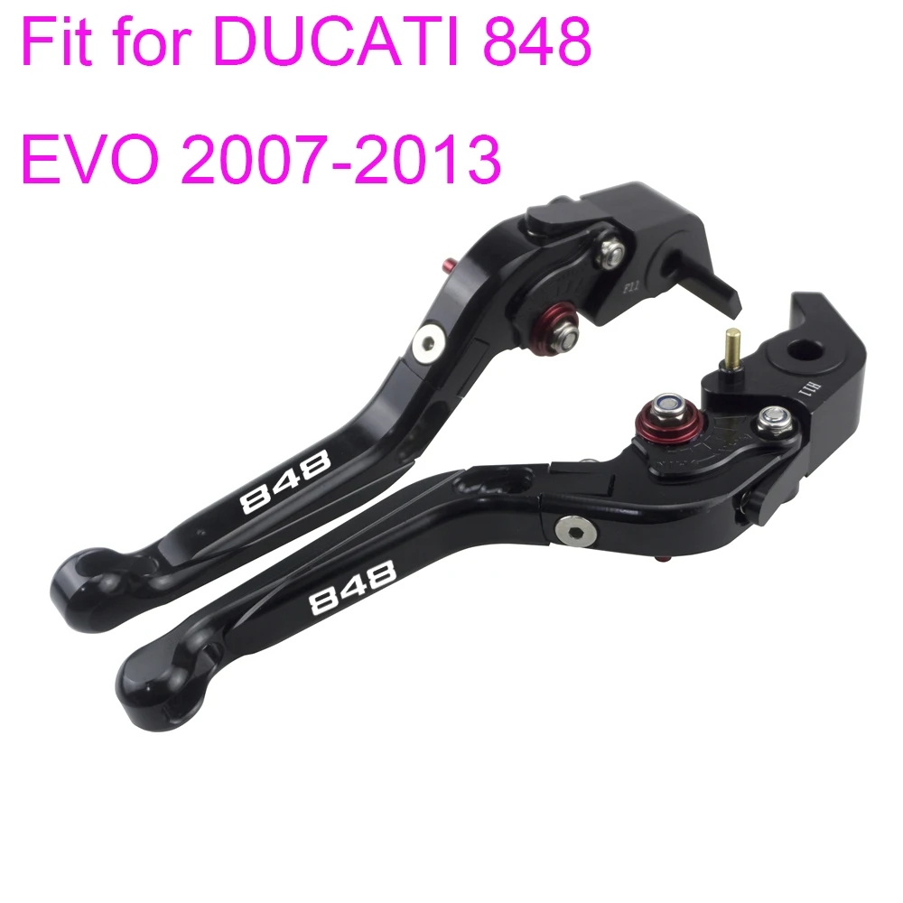 KODASKIN Складные Выдвижные тормозные рычаги сцепления для DUCATI 848 EVO 2007 2013|Рычаги