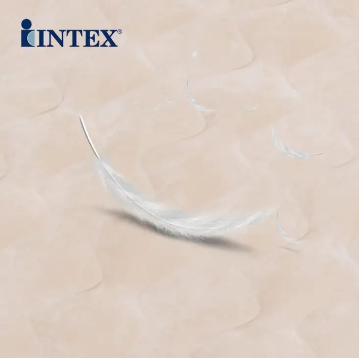 Поставка INTEX новая линия Тяговая структура надувная кровать двойной надувной