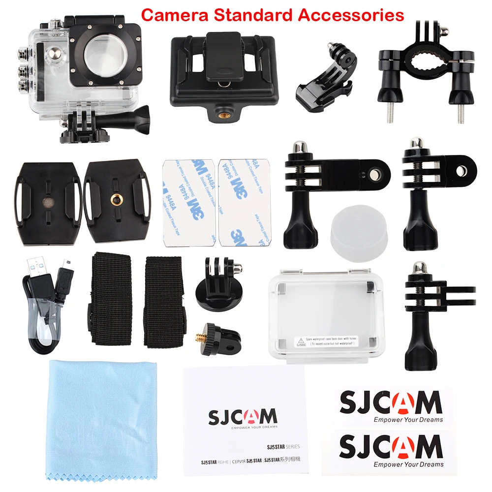 100% Оригинальные SJCAM SJ5000 плюс Wi Fi 1 54 "Экран 30 м Водонепроницаемый Дайвинг Спорт