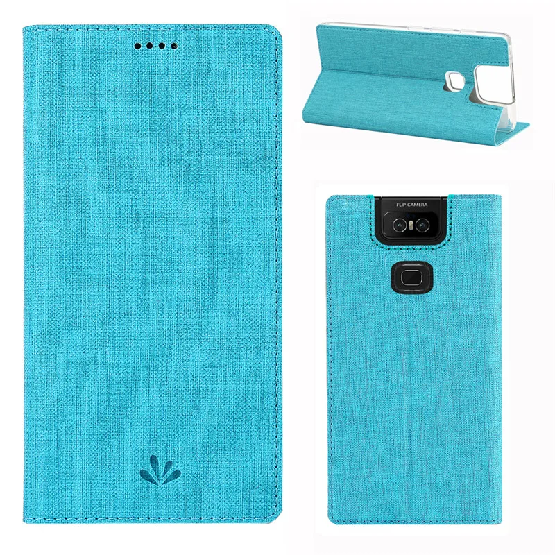 Для Asus Zenfone 6 ZS630KL чехол автоматический кожаный флип-чехол на магните для Ausu Zenfone 6Z кошелек Чехол
