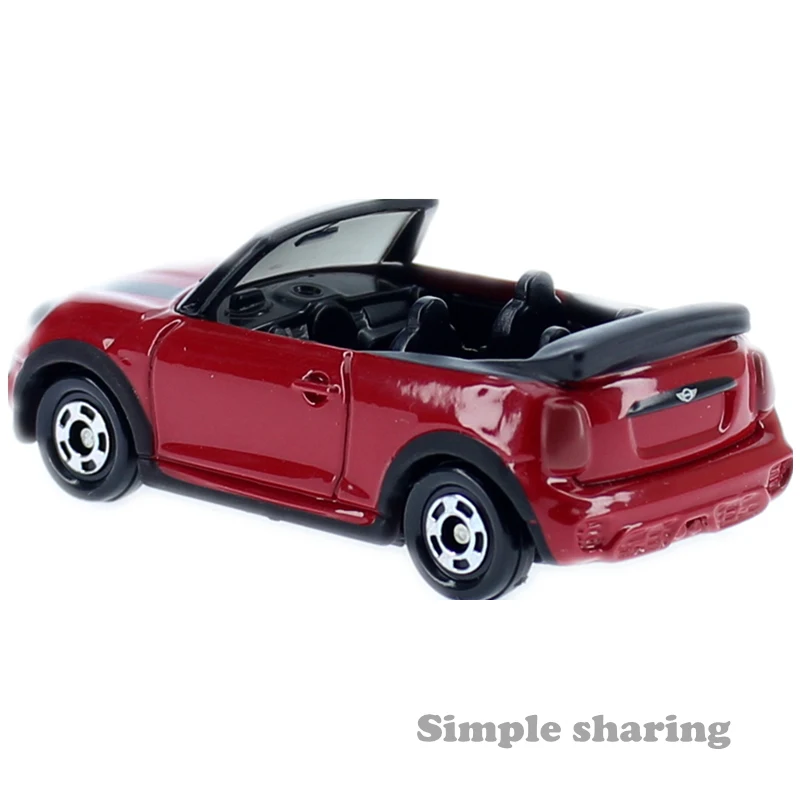 Takara Tomy Tomica 37 Mini John Cooper работает красное сердце 1/57 спортивный автомобиль Поп