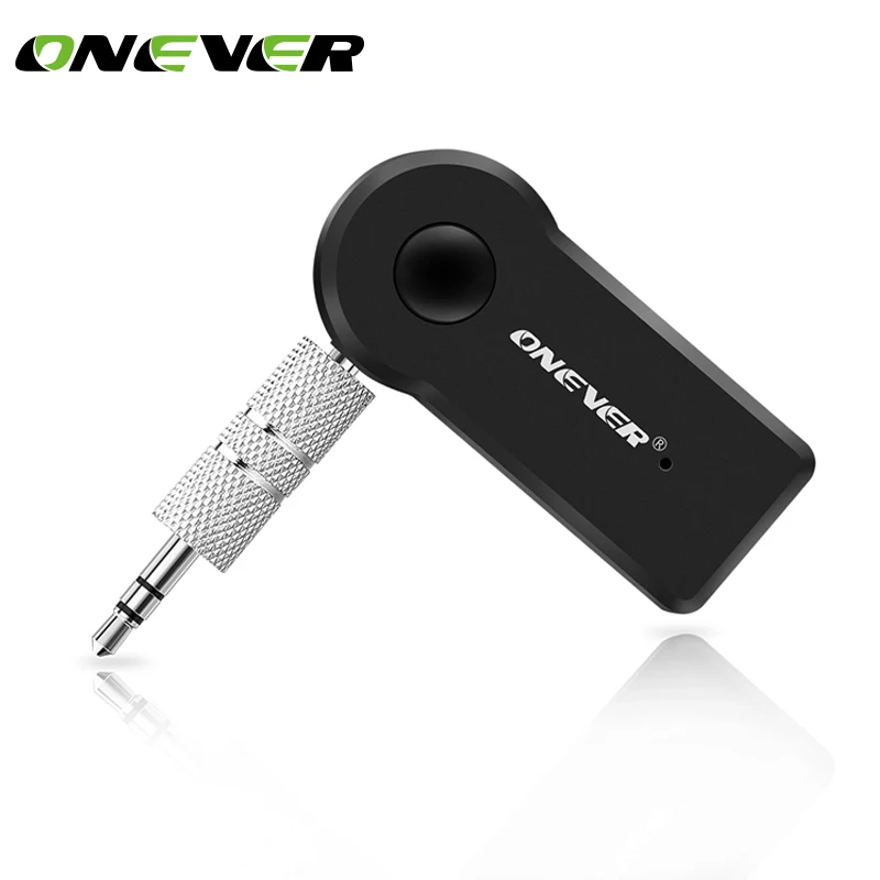 Onever беспроводной автомобильный Bluetooth V3.0 приемник 3,5 мм Aux аудио музыкальный адаптер HiFi усилитель приемника адаптер ключ A2DP для телефона MP3