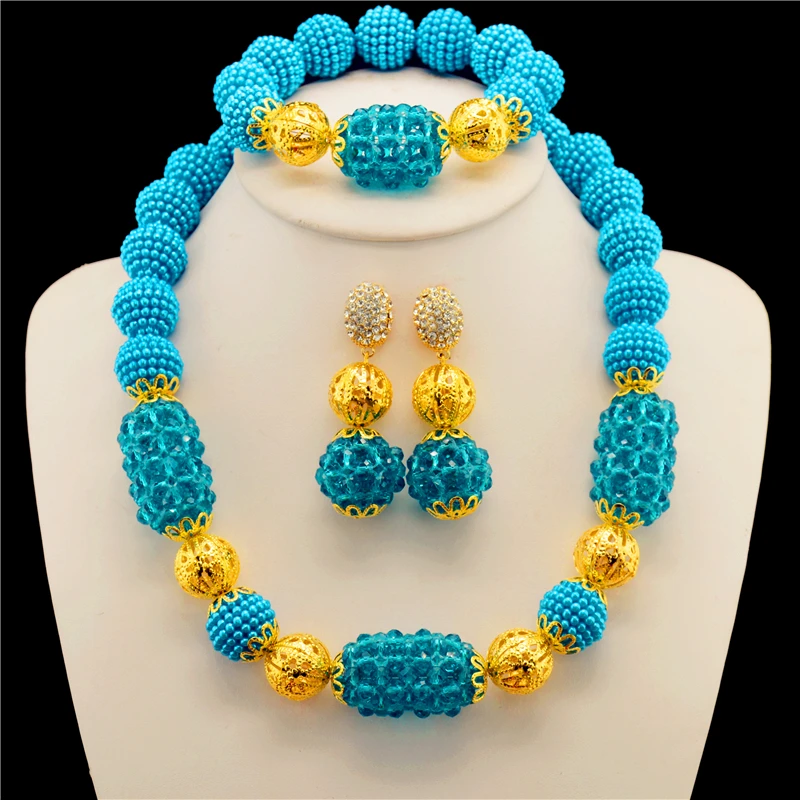 Темно-красный костюм ожерелье браслет серьги набор нигерийские Свадебные